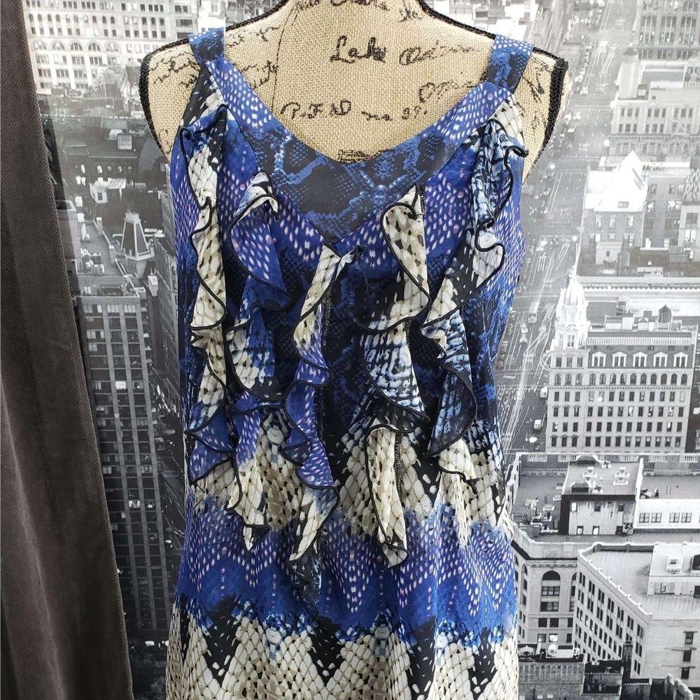 NY Collection Ladies Sleeveless Top Medium